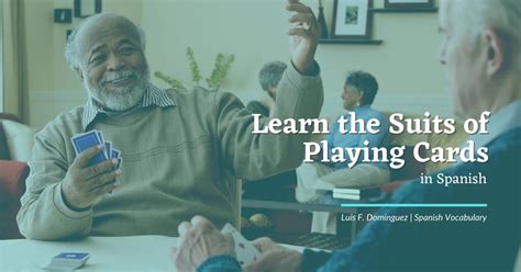 Learn the Suits of Playing Cards in Spanish.